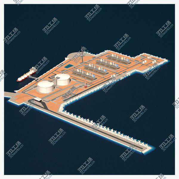 images/goods_img/20210312/3D LNG Terminal Island and Ship/1.jpg